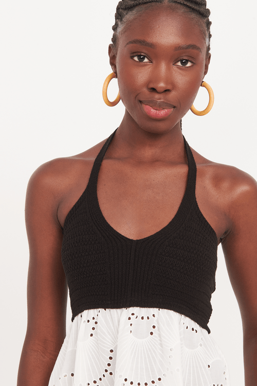 top mia corset malha - Garage Rio