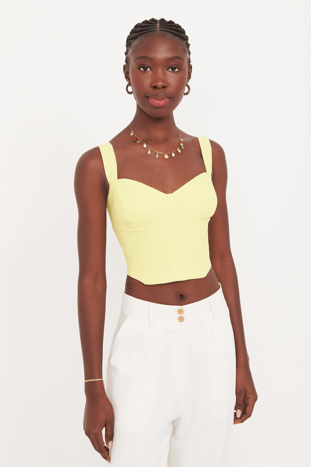 cropped vivienne busto corset - Garage Rio