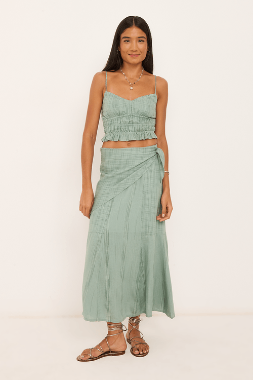 top mia corset malha - Garage Rio