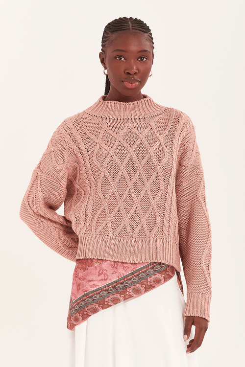 cardigan cropped tricot julia - Garage Rio