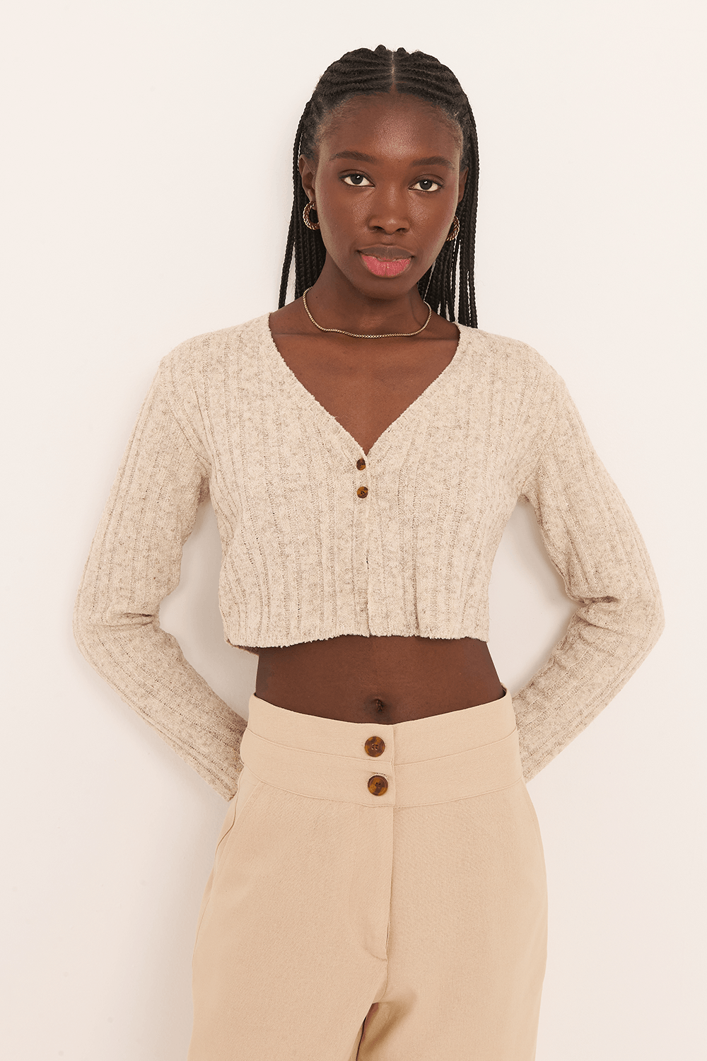 cardigan cropped tricot julia - Garage Rio