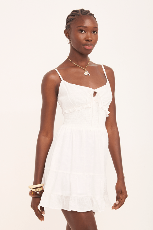 vestido midi bruna ll lastex busto - Garage Rio
