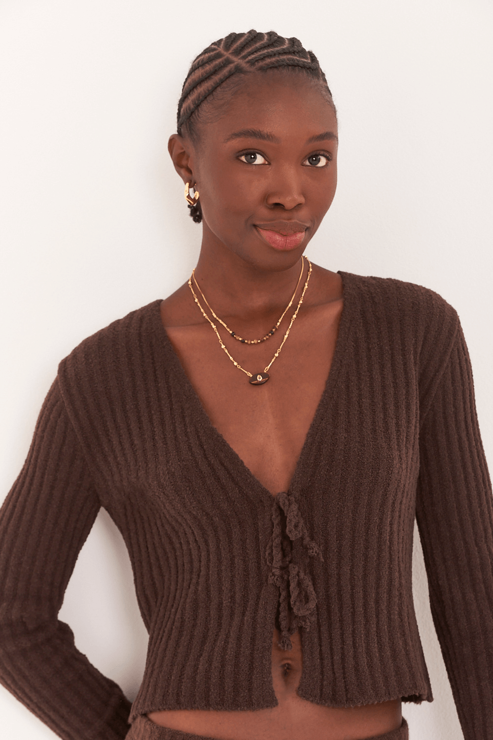 blusa cropped tricot alane - Garage Rio