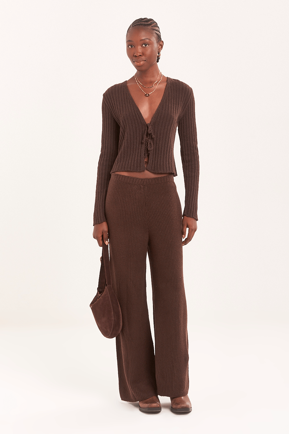 blusa cropped tricot alane - Garage Rio