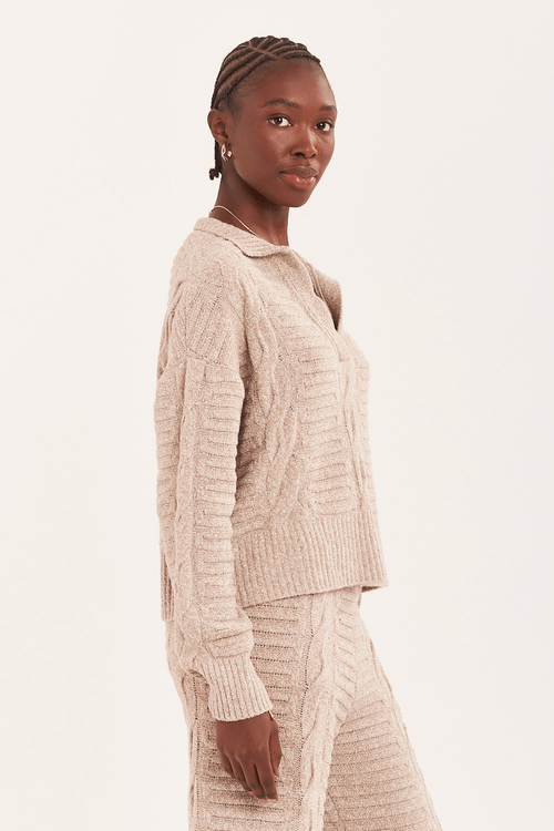 cardigan cropped tricot julia - Garage Rio