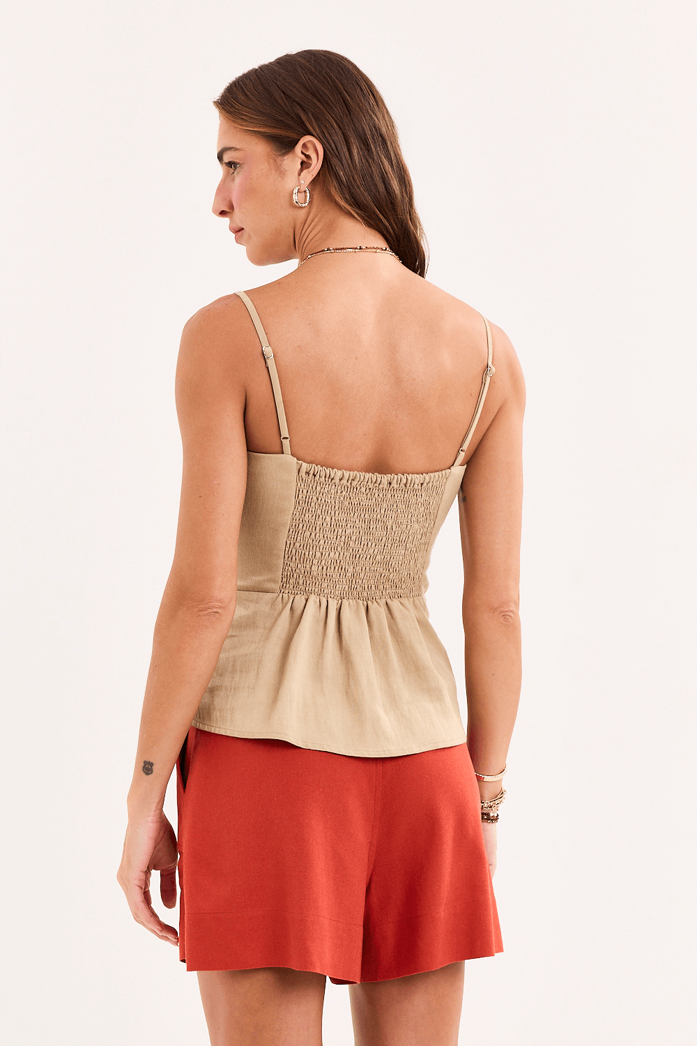 cropped tori com basque - Garage Rio